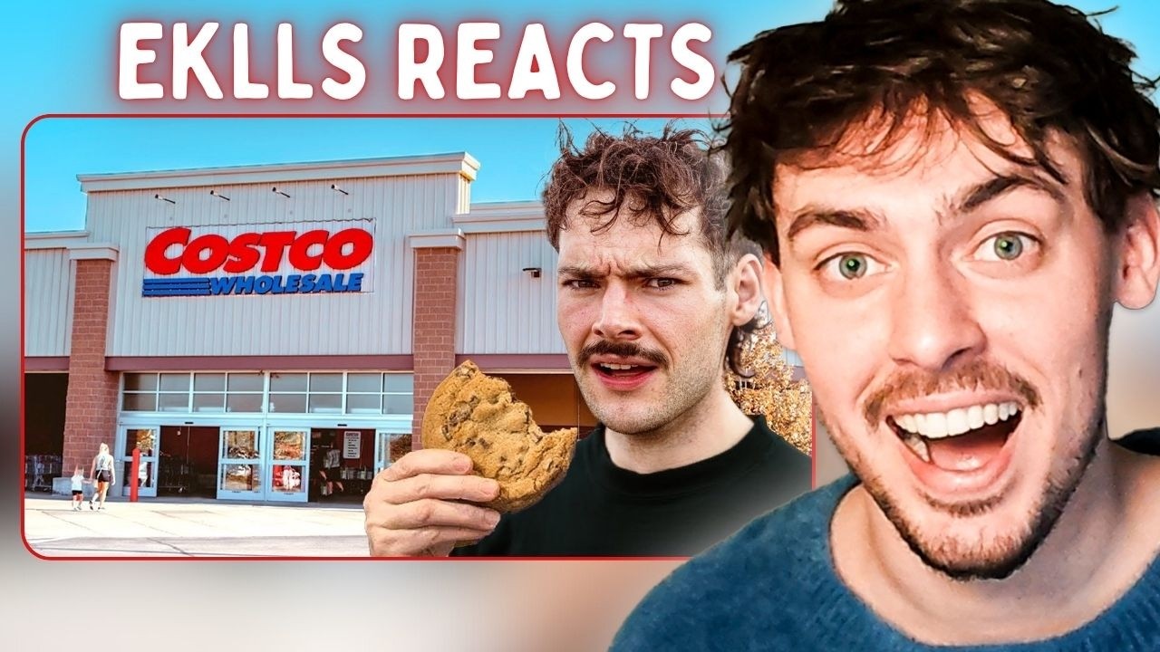 British Man Tries Every American Costco Snack (Reaction)