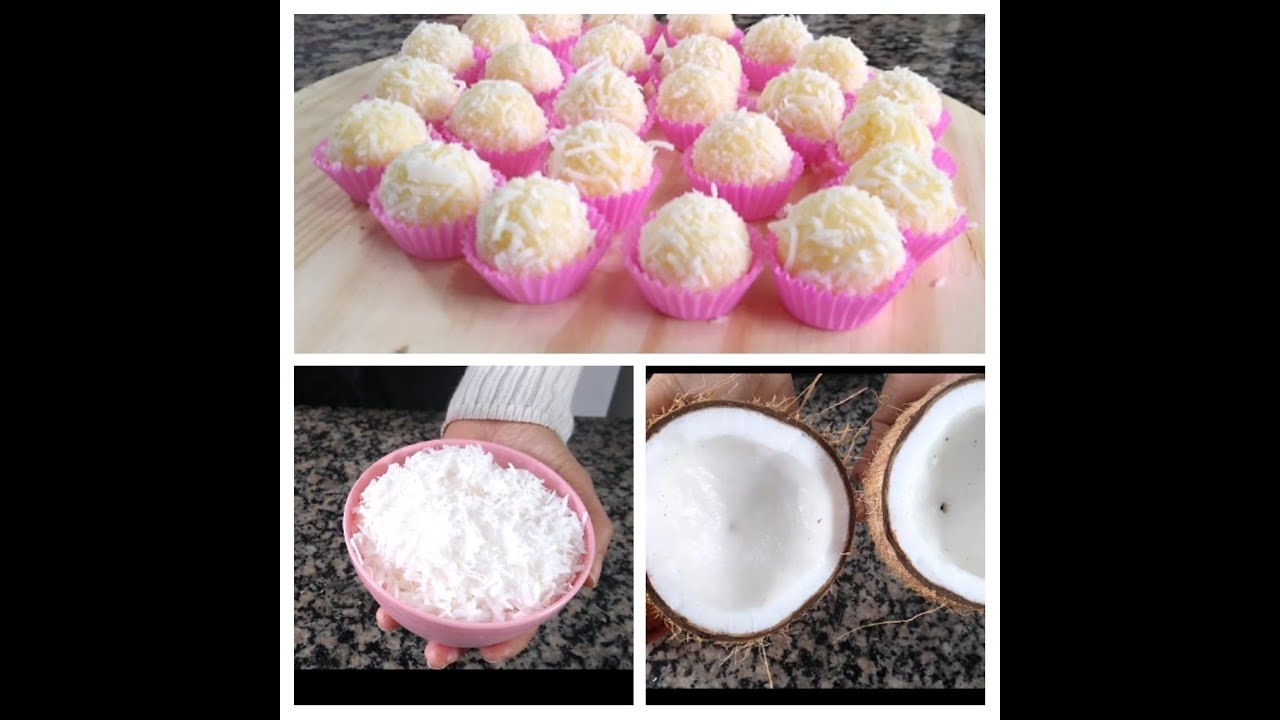 RECEITA DE BEIJINHO FEITO COM O COCO FRESCO !