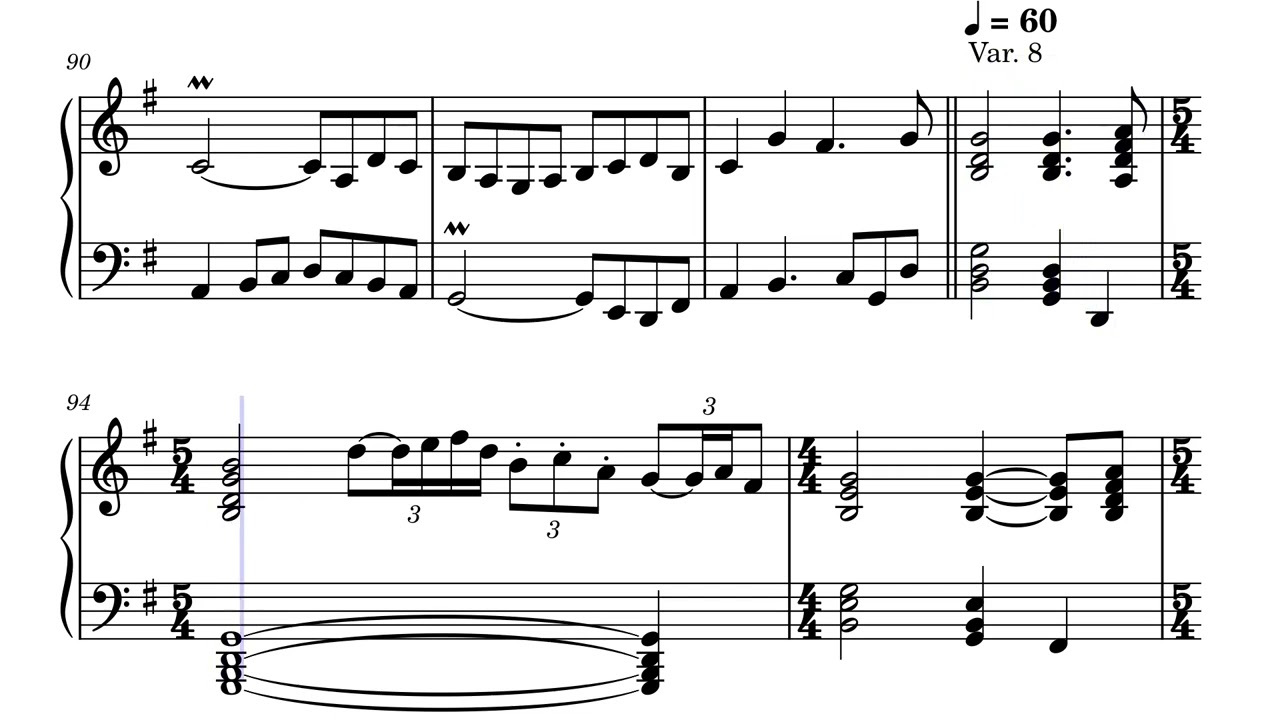 Variations on 