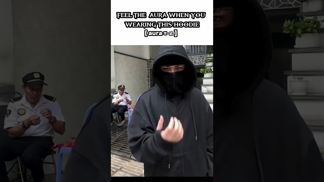 ⚡ Feel the aura when you wear this hoodie! ⚡This BE SAVAGE Balaclava Zipper Hoodie for Men auraman😎