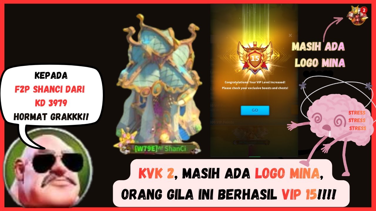 Masih Ada Logo MINA, Masih KVK 2, Tapi Udah VIP 15?!? | F2P ORANG GILAAAAAAAAAAAAAA