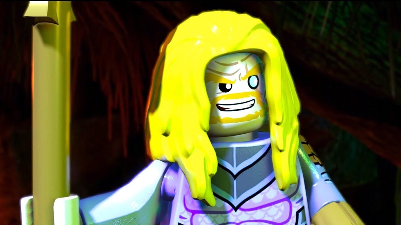 LEGO DC Super-Villains - Sea King - Boss Fight | Gameplay (PC HD) [1080p60FPS]