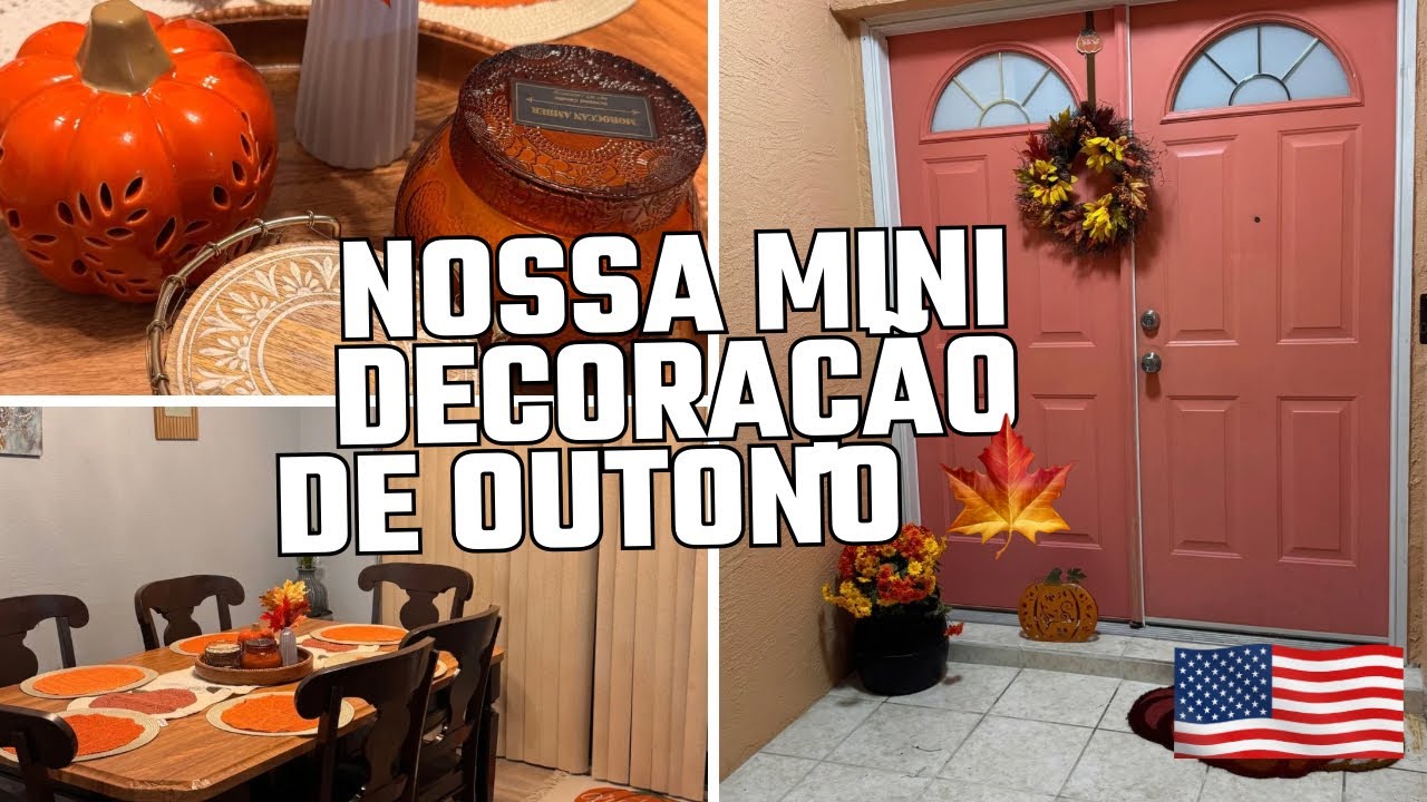 DECORAÇÃO DE OUTONO 2025