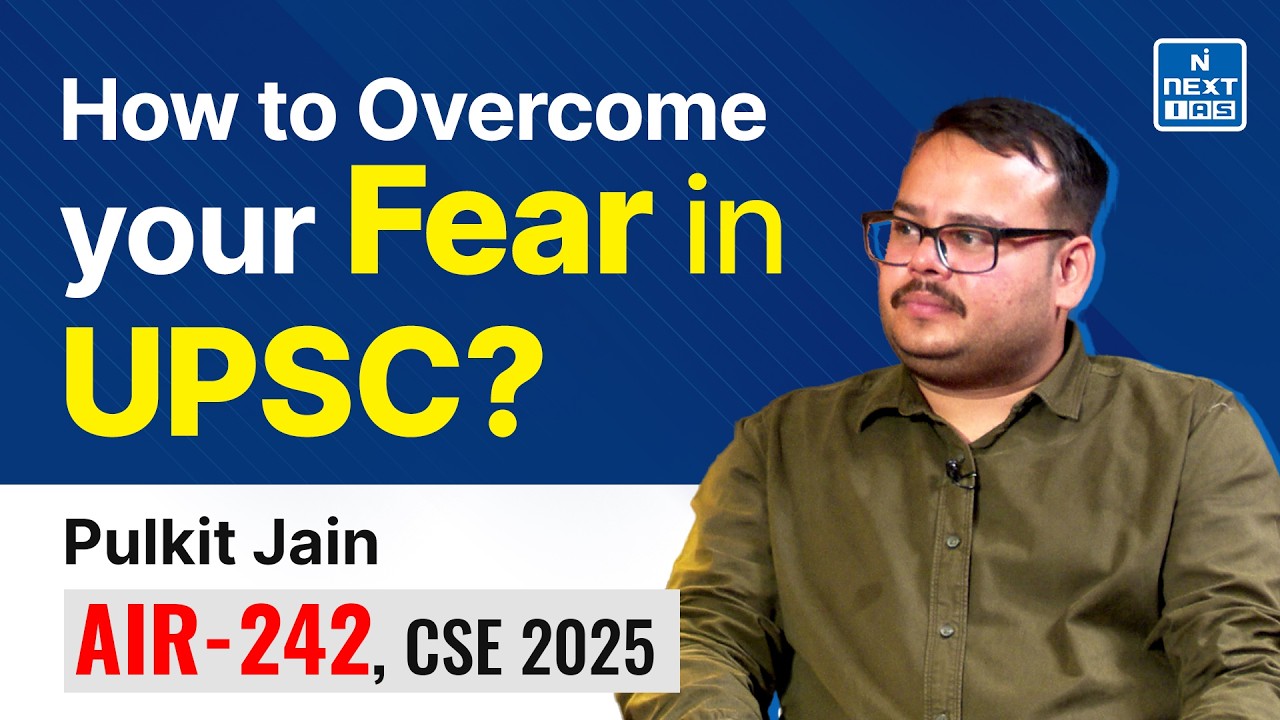 Pulkit Jain AIR 242 | CSE 2025 Topper | Toppers' Strategy Session | NEXT IAS