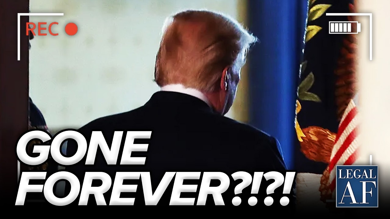 BLISTERING Final Report on Trump CRIMES Vanishes