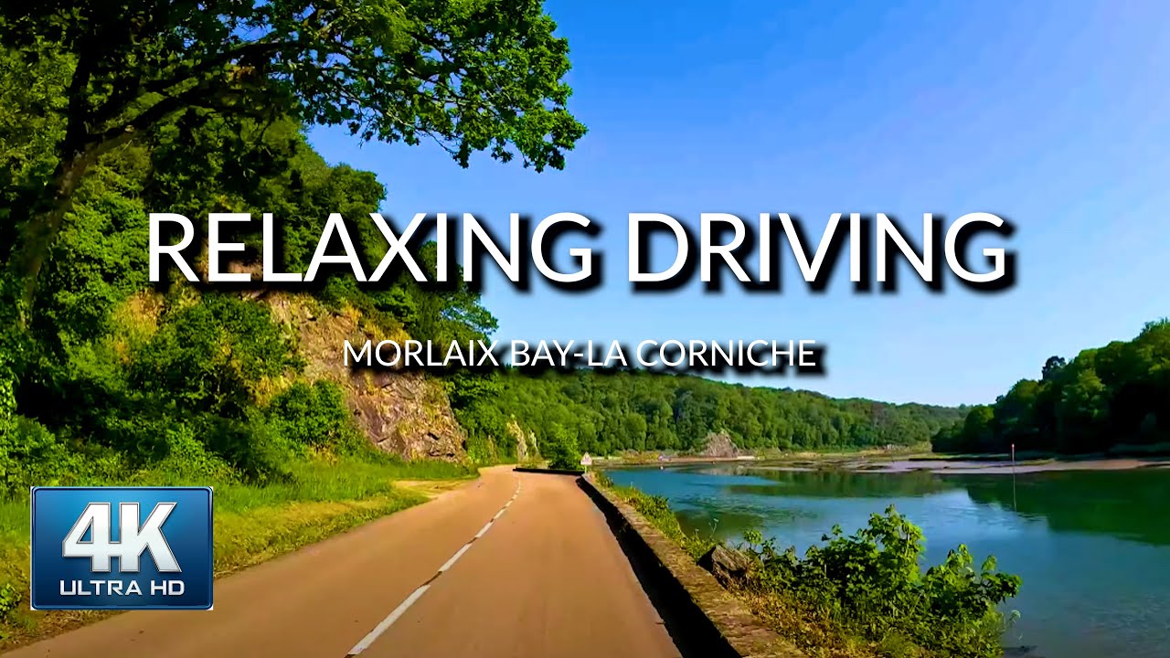 [4K]🏍️Relaxing Motorbike Driving Brittany, France | HDR 60fps