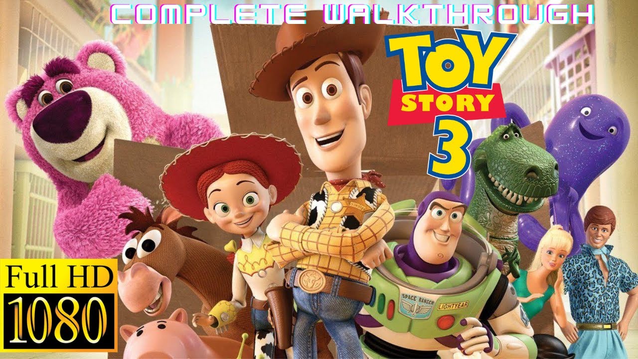 Longplay of Toy Story 3 (Nintendo Wii, 2010)- Complete Walkthrough in HD