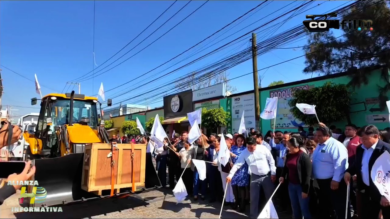 Inversión de casi 5 mdp fortalece servicio público con nuevos camiones y retroexcavadora-Actopan,Hgo