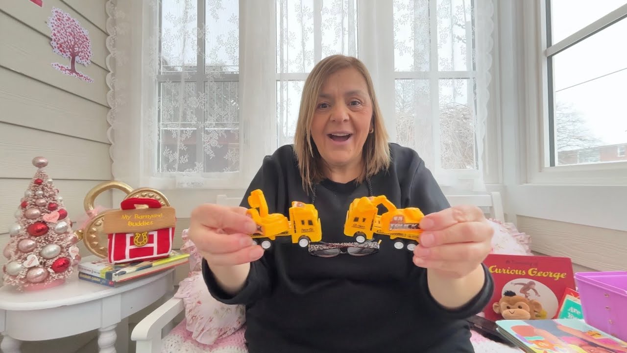 Nonna and many fun toys