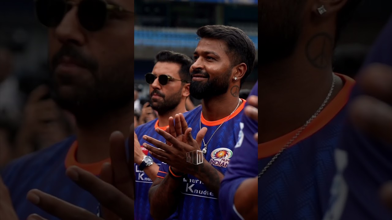 𝟰𝟱 seconds&hellip; नुस्ता goosebumps 🔥 | #MumbaiIndians #PlayLikeMumbai #RohitSharmaStand