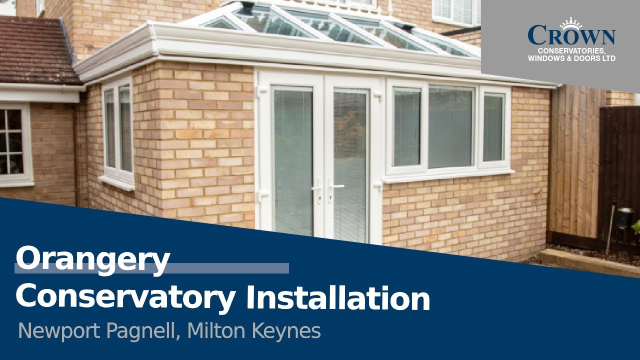 Orangery Conservatory Installation - Milton Keynes
