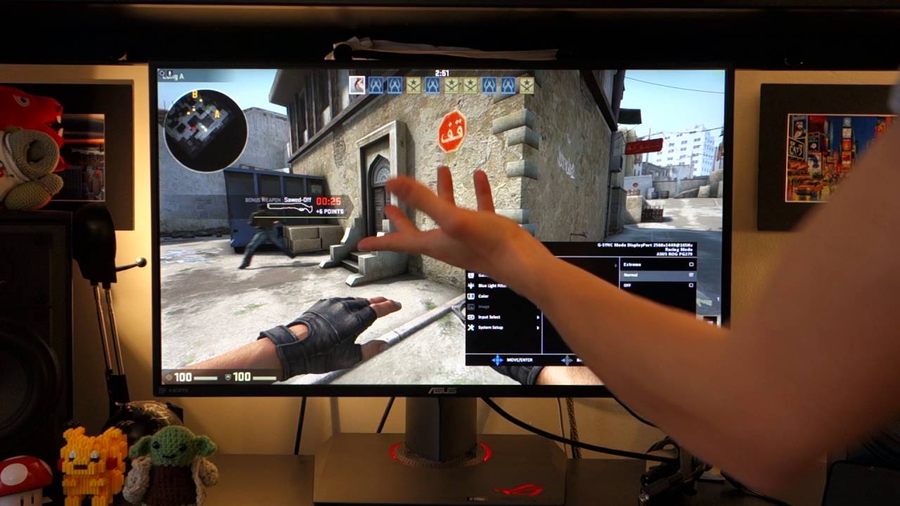 Asus ROG Swift PG279Q WQHD IPS 165Hz G-Sync monitor review - By TotallydubbedHD
