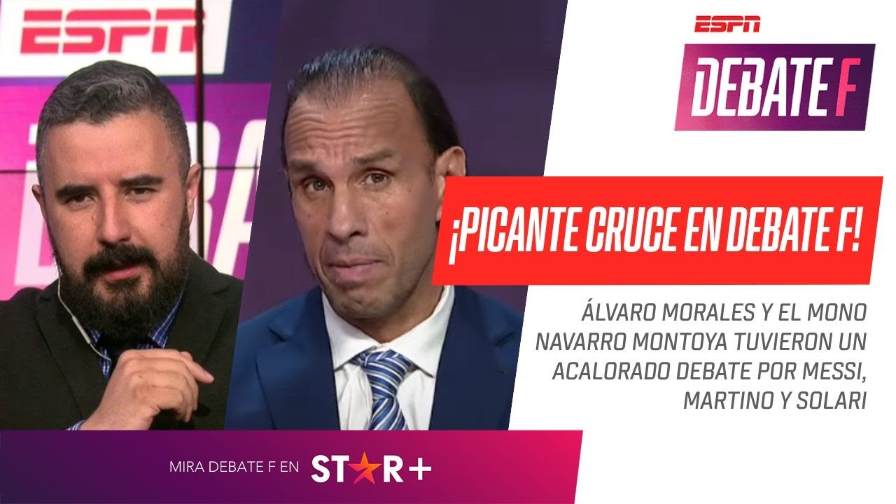 ¡PICANTE CRUCE entre Álvaro Morales y el Mono Navarro Montoya por el presente de Martino!