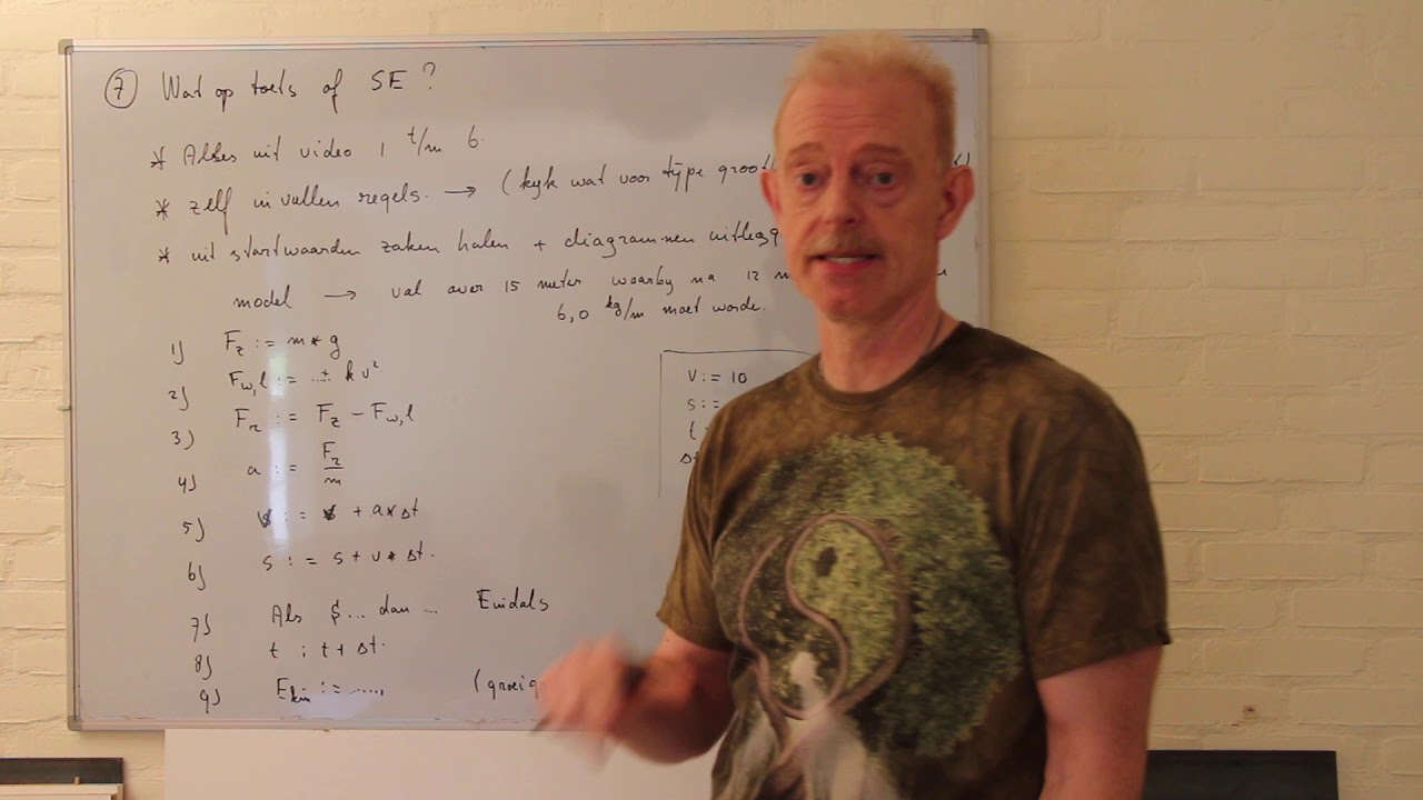 Dynamisch modelleren: 7 - Wat wordt er over dit onderwerp getoetst?