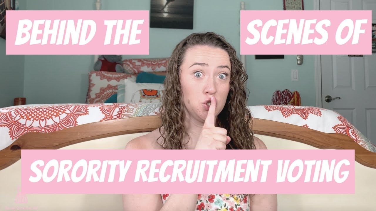 Does your vote really count during recruitment?! | Sorority Recruitment 101
