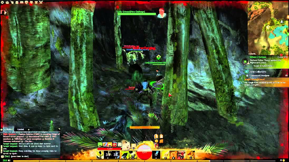 Maguuma Jungle West Brisban Wildlands Map Completion L80 Ranger GW2