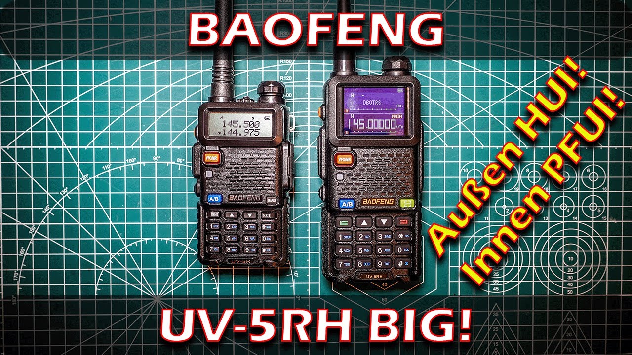 Baofeng UV-5RH BIG #baofeng #uv5r