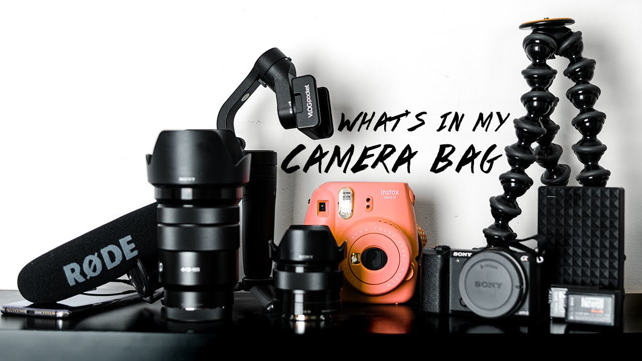 WHAT'S IN MY CAMERA BAG 2020 - MÓJ SPRZĘT DO ZDJĘĆ I FILMU