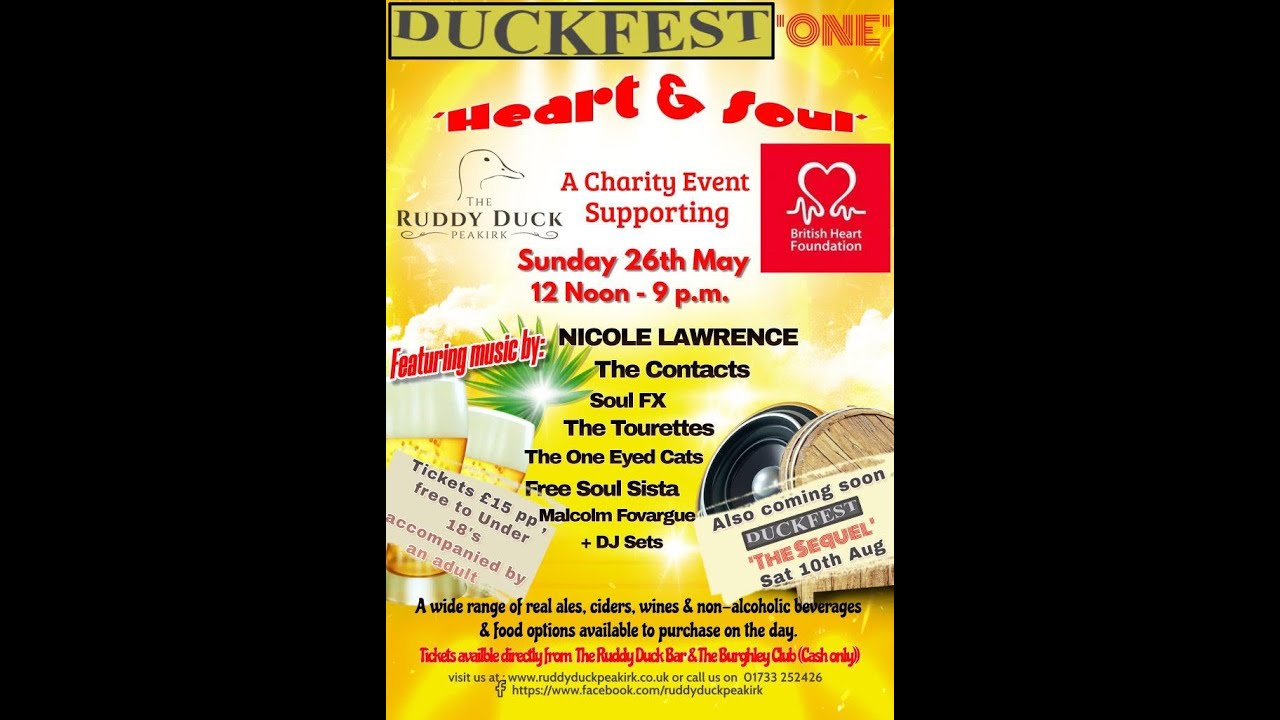 Duckfest  2024 The event at The Ruddy Duck, Peakirk #musicfestival #soul