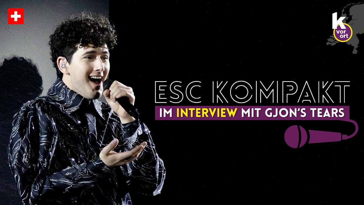Interview Gjon's Tears (Schweiz ESC 2021) 