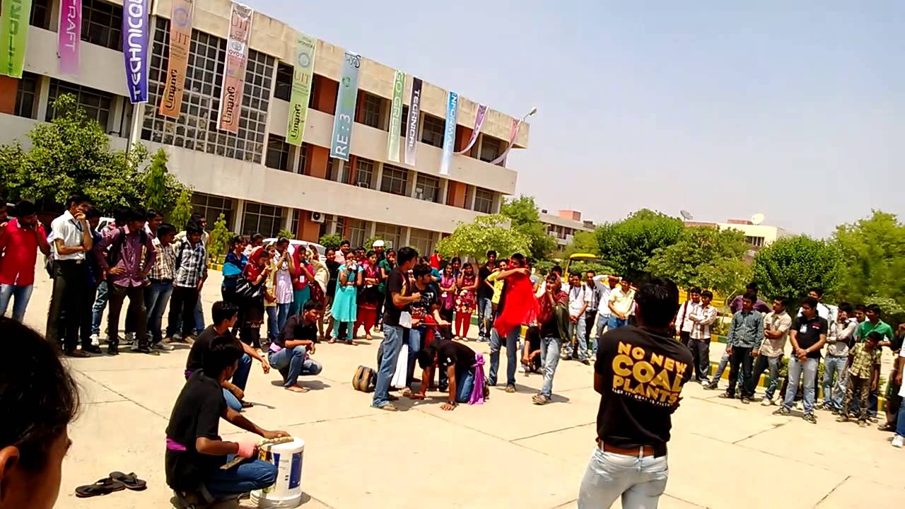 Nukkad Natak  performance at GJU Campus