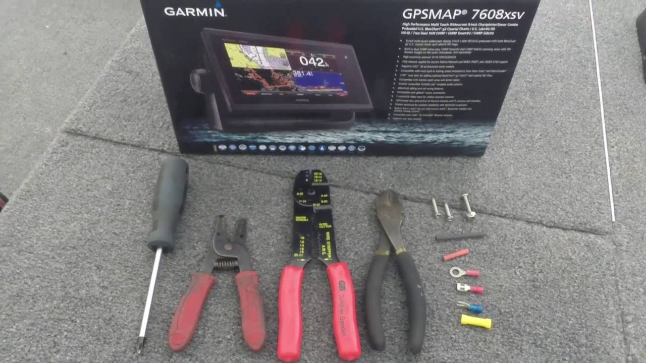 GPSMAP 7608XSV Installation