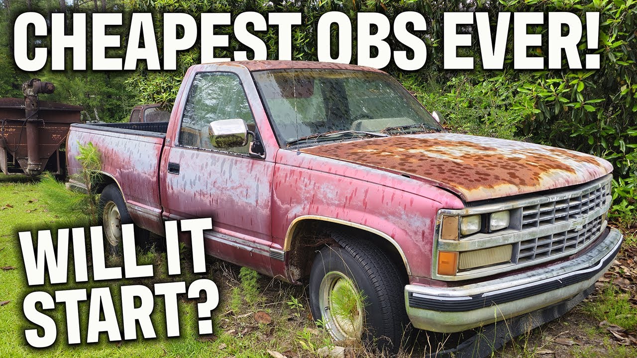 Will It Start? Abandoned 20 YEARS 1989 OBS Chevy ONE OWNER