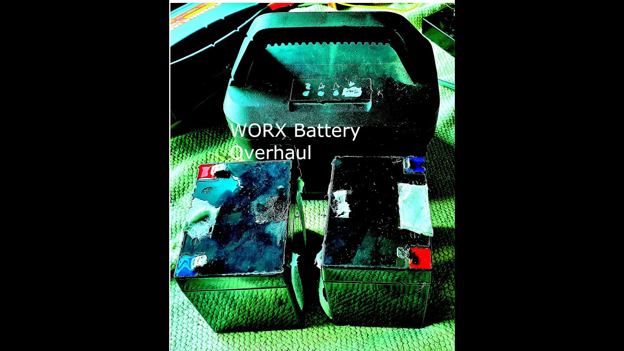 Overhauling a WORX WA3216 Battery Pack