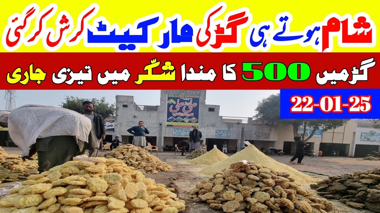 Gur Rate Today | Gur Price Today | Ghalla Mandi Rates&nbsp; Today | #@aliagro1972
