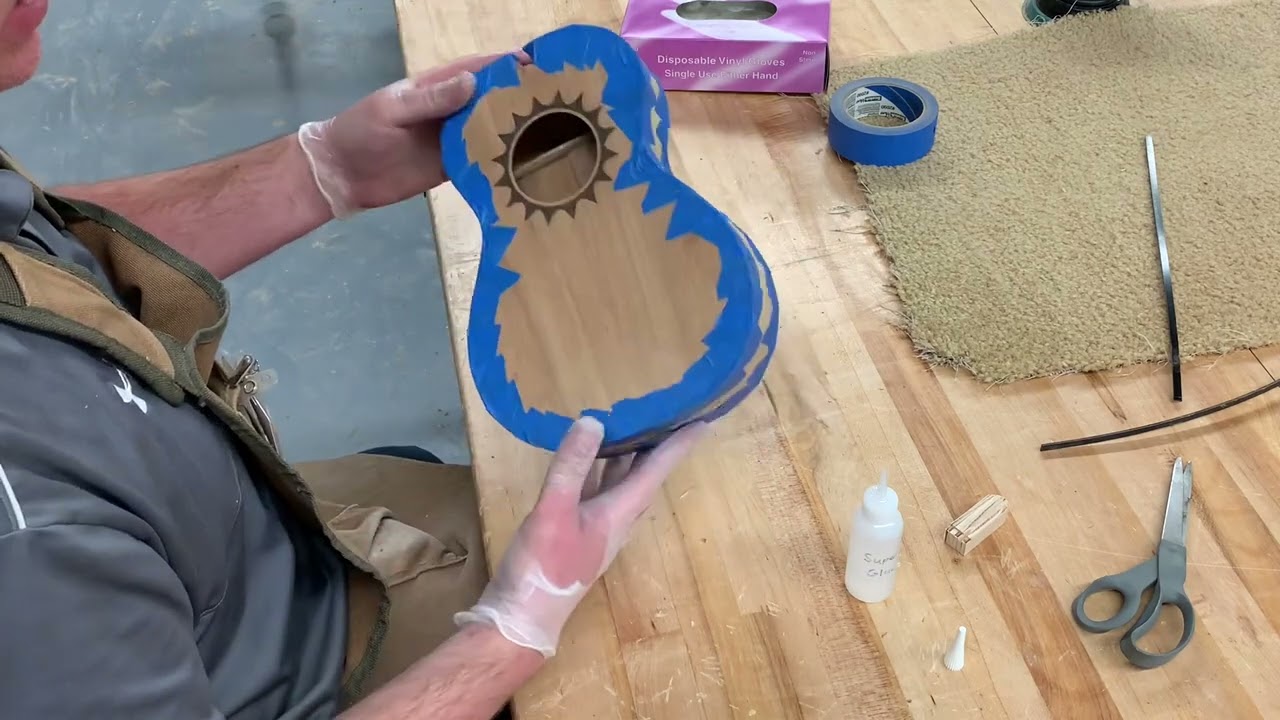 How to Build a Ukulele - Binding