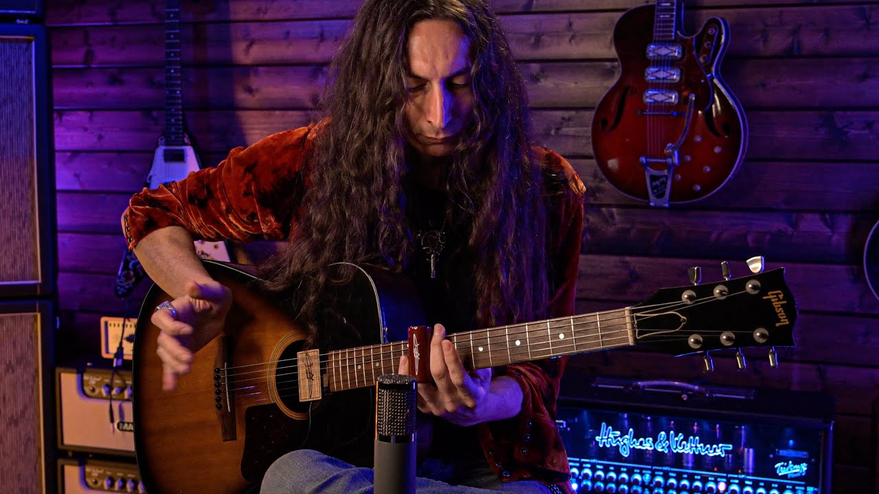 SLAP BASS meets DELTA BLUES Slide Guitar.. “Long Time Man”