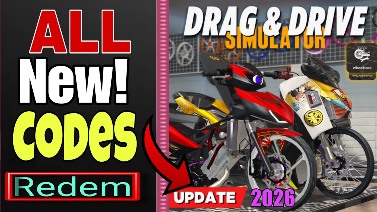 *NEW CODES* ALL WORKING CODES FOR Drag Drive Simulator IN JUNE 2026! ROBLOX DDS UPDATE CODES