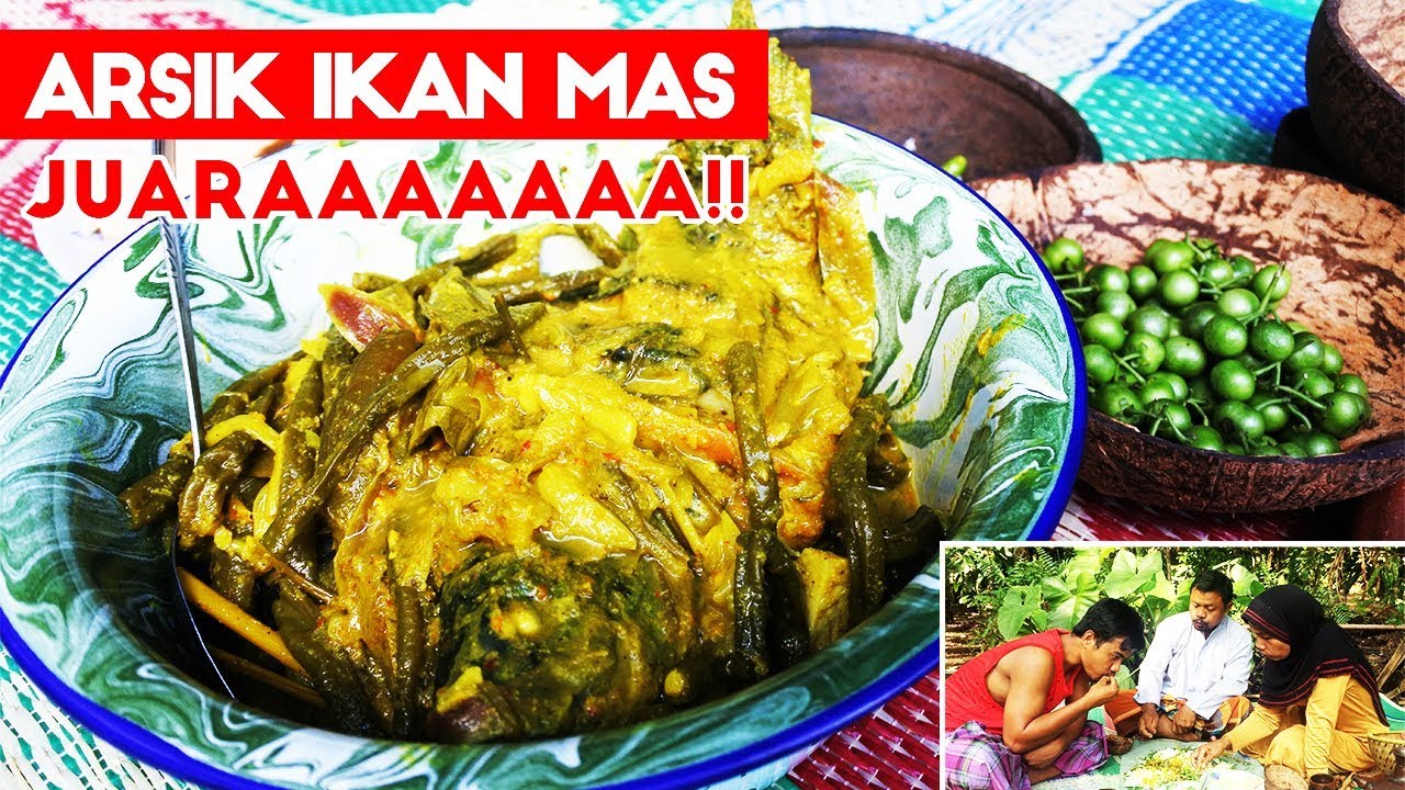 Arsik Ikan Mas Khas Sumatra Utara! WAJIB COBAIN!!