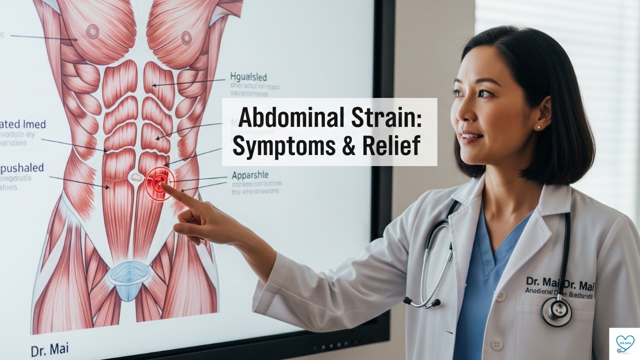Abdominal Muscle Strain: What It Feels Like & Best Treatment