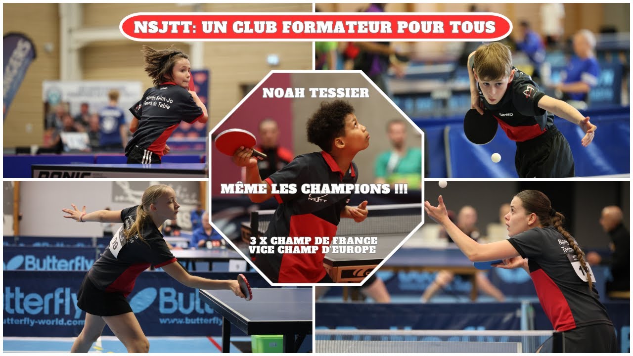 TENNIS DE TABLE AU NSJTT - Un club formateur pour tous