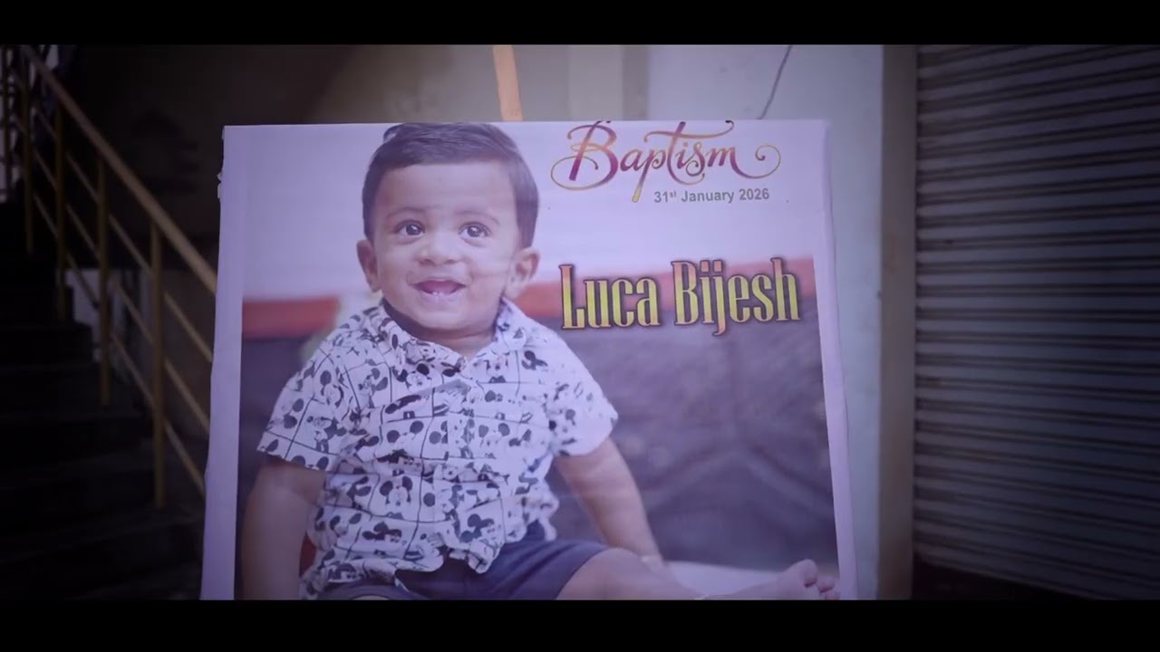 BAPTISM  PREMO VIDEO .. LUCA BIJESH