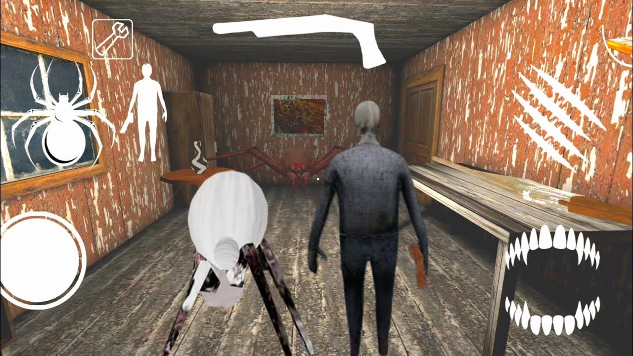 Play As Spider Mom And Grandpa In Granny Chapter One | Granny Mod Menu | Door Escape 