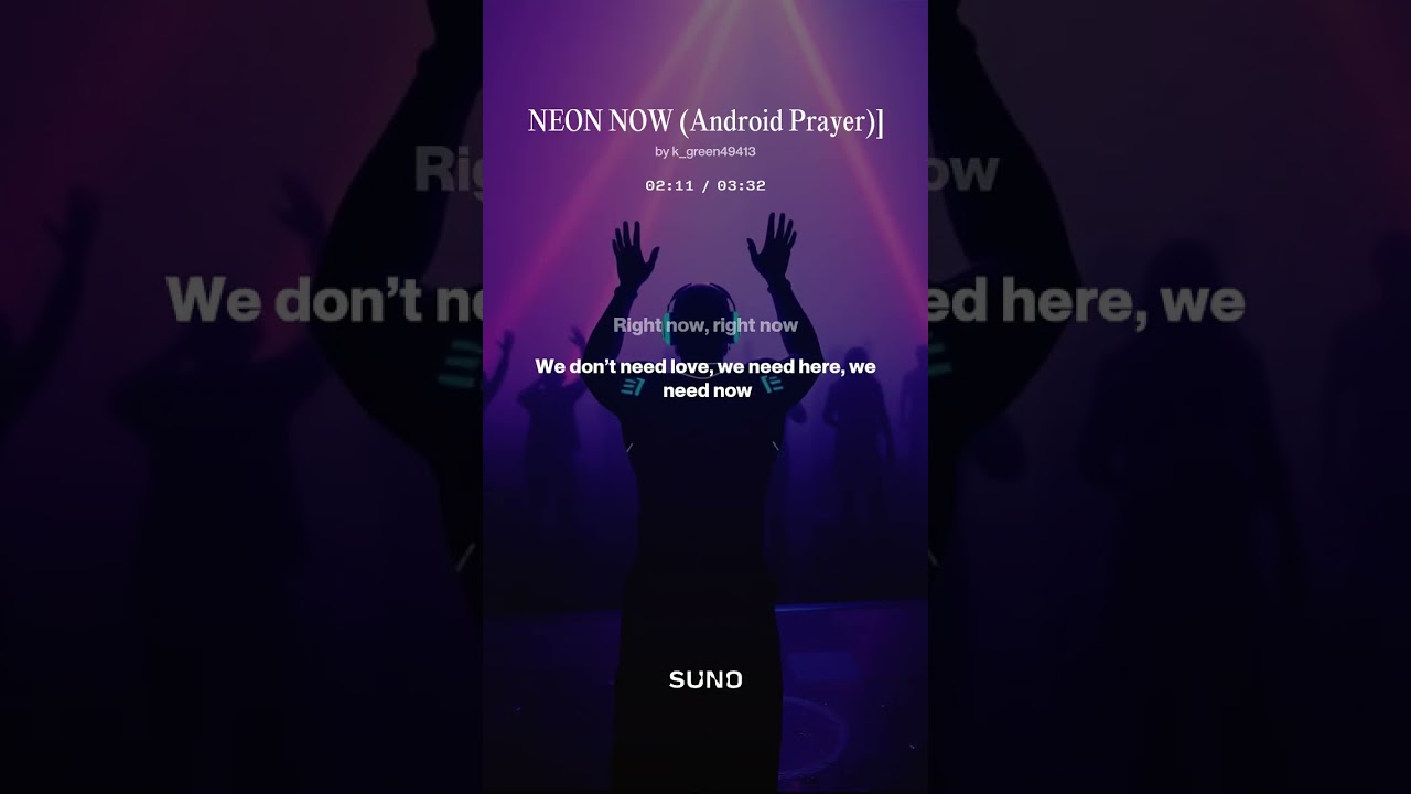 NEON NOW Android Prayer