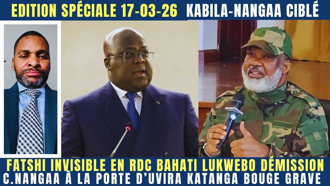 FATSHI INVISIBLE EN RDC BAHATI LUKWEBO DÉMISSION COR.NANGAA À LA PORTE D'UVIRA KATANGA BOUGE JKK-ZOE