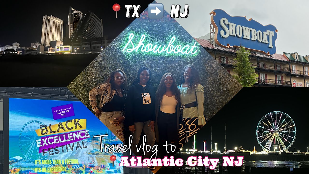 Family Road Trip to ATLANTIC CITY NJ 📍 | Travel Vlog | AMAYA NICOLE