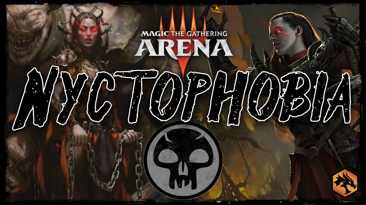 Fear of the Dark | MTG Arena - Mono Black Menace Magecraft Lifegain + Drain Vampire Standard 2022