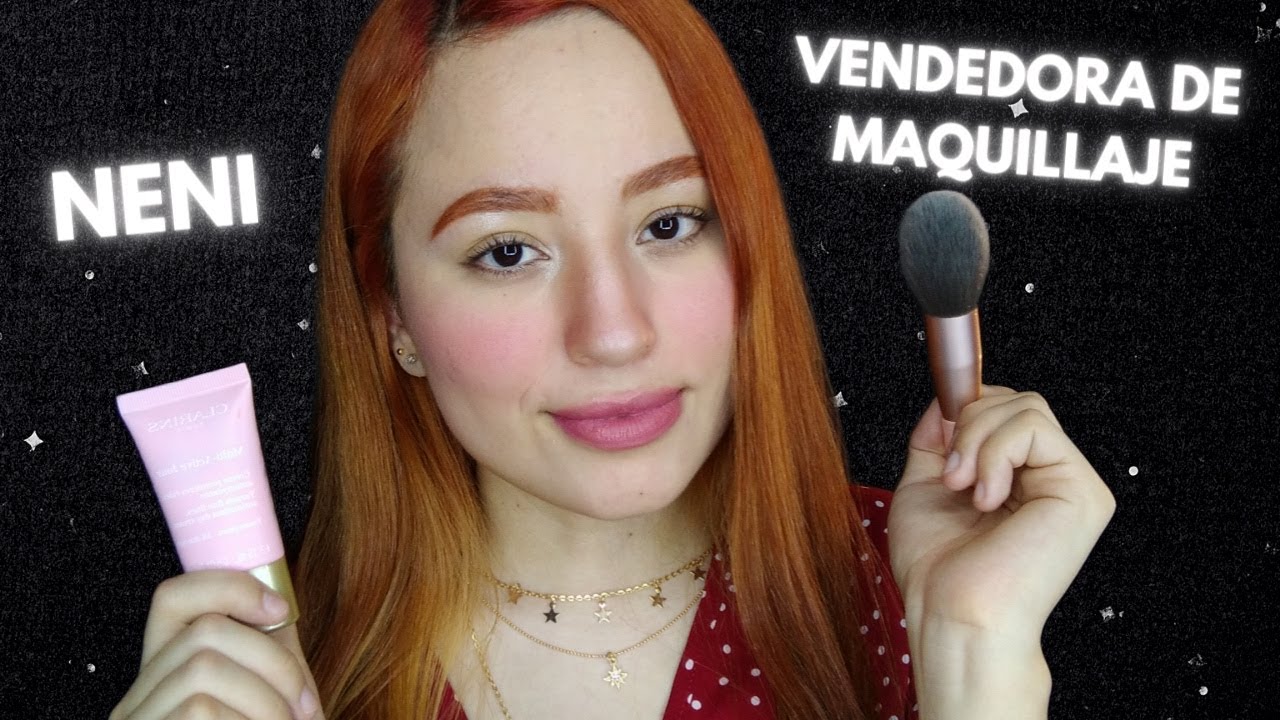 NENI TE VENDE MAQUILLAJE Y TE MAQUILLA | ROLEPLAY | ASMR Español