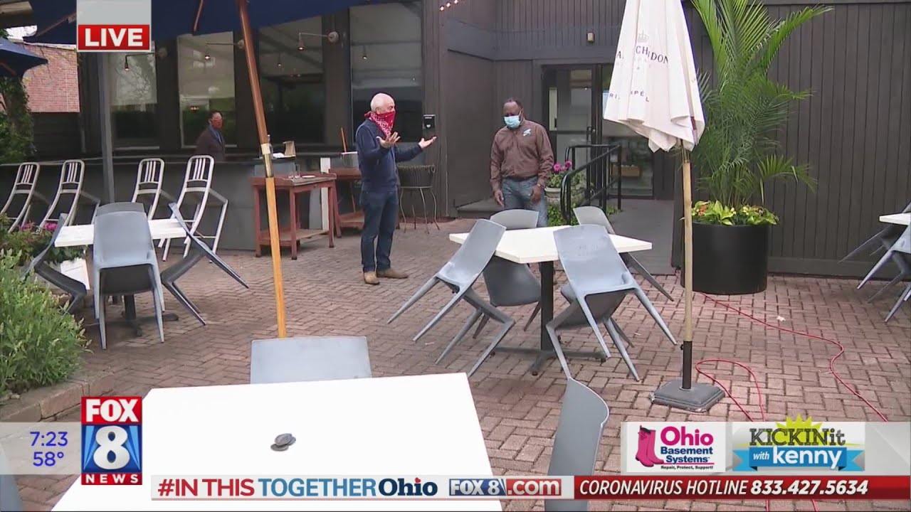 Kickin It With Kenny - See how Zack Bruell is ready to safely open up his Cleveland restaurants