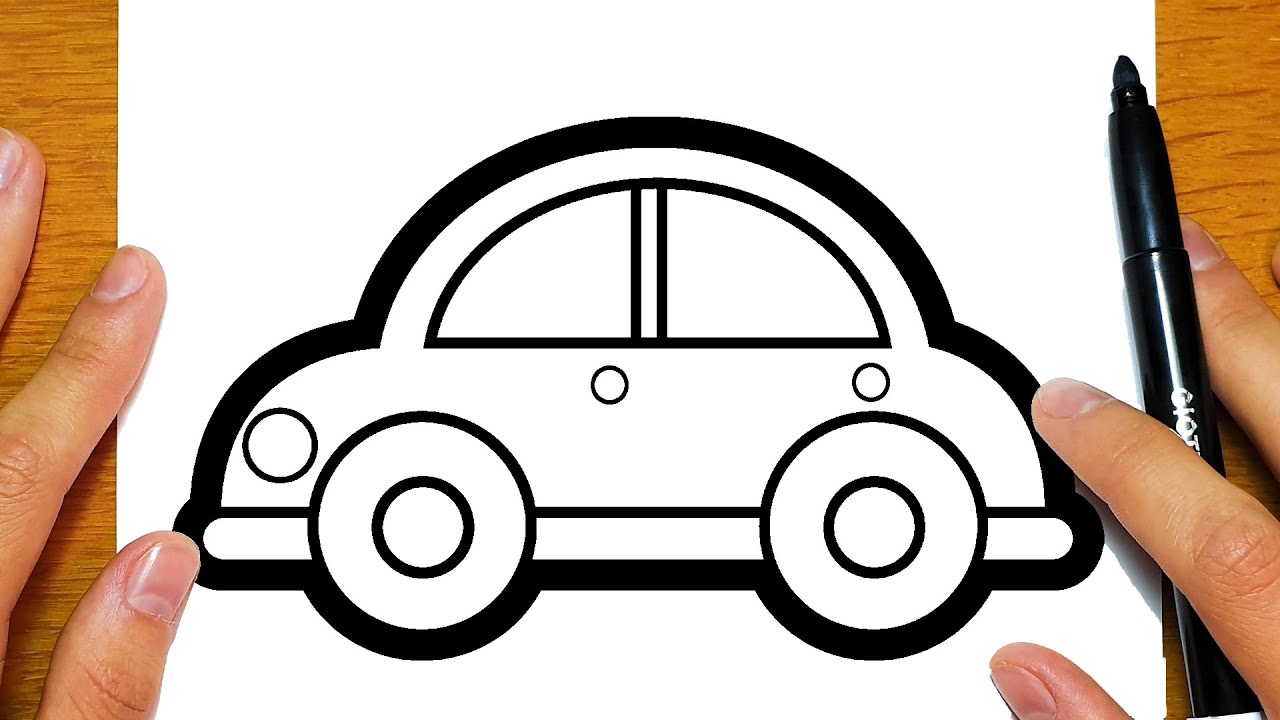 WIE MAN EIN AUTO EINFACH ZEICHNET | Einfaches zeichnen lernen
