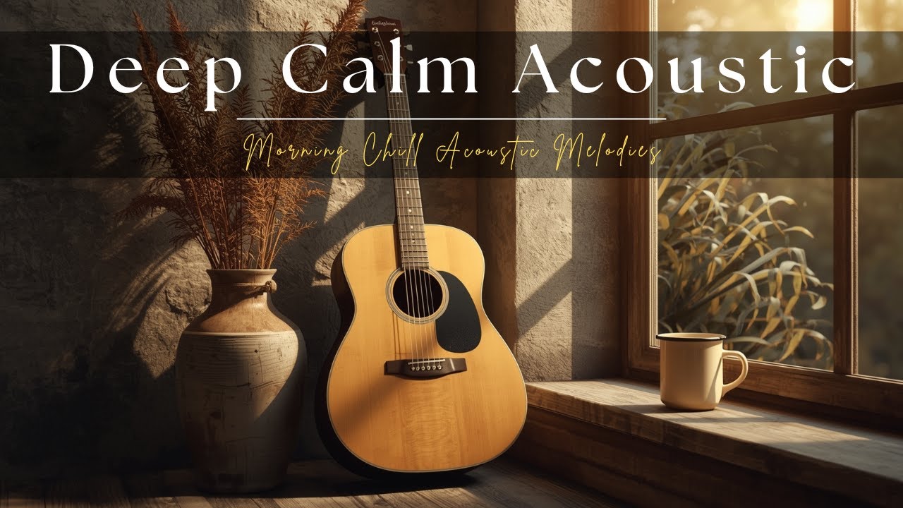 [No Ads] Peaceful Acoustic Guitar Music - Stress Relief, Deep Relaxation, Sleep, and Inner Calm