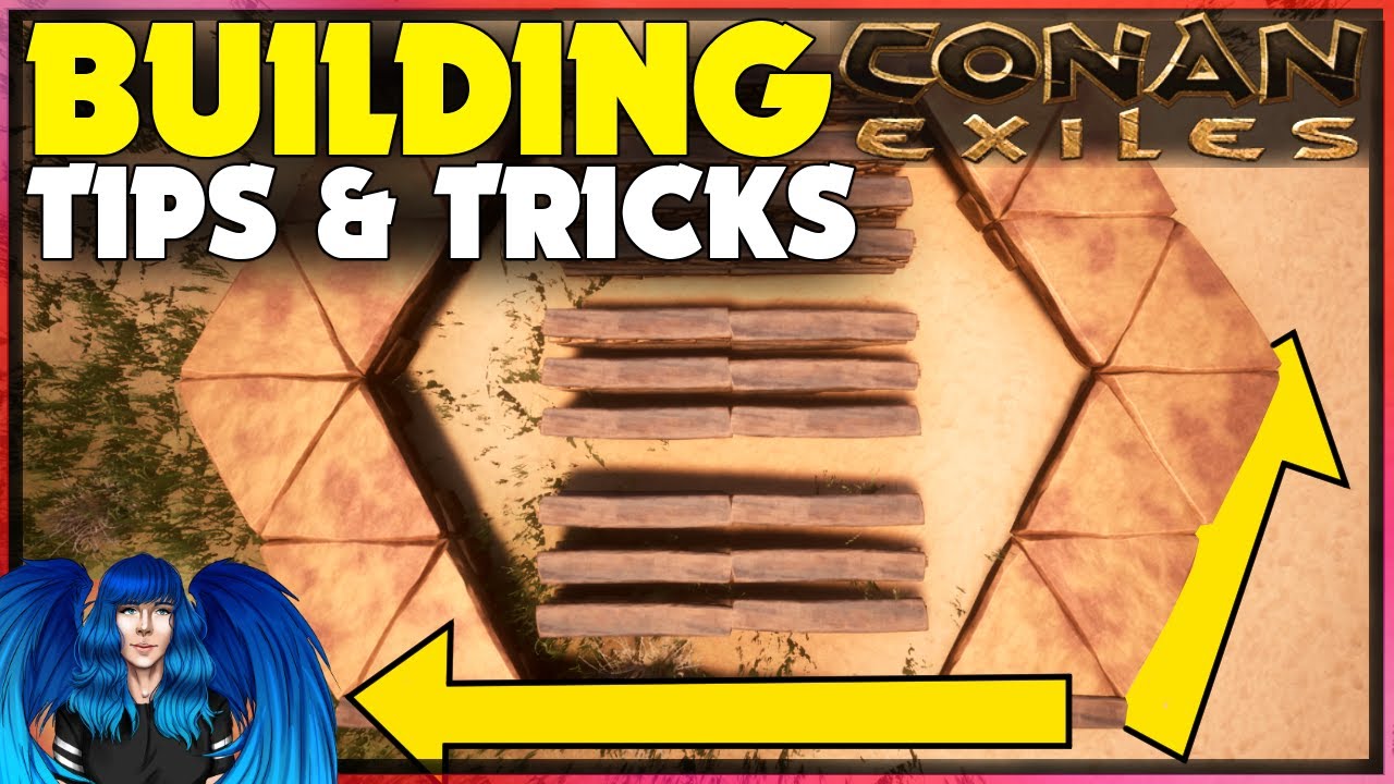 BUILDING TIPS & TRICKS FOR BEGINNERS & INTERMEDIATE | Conan Exiles |