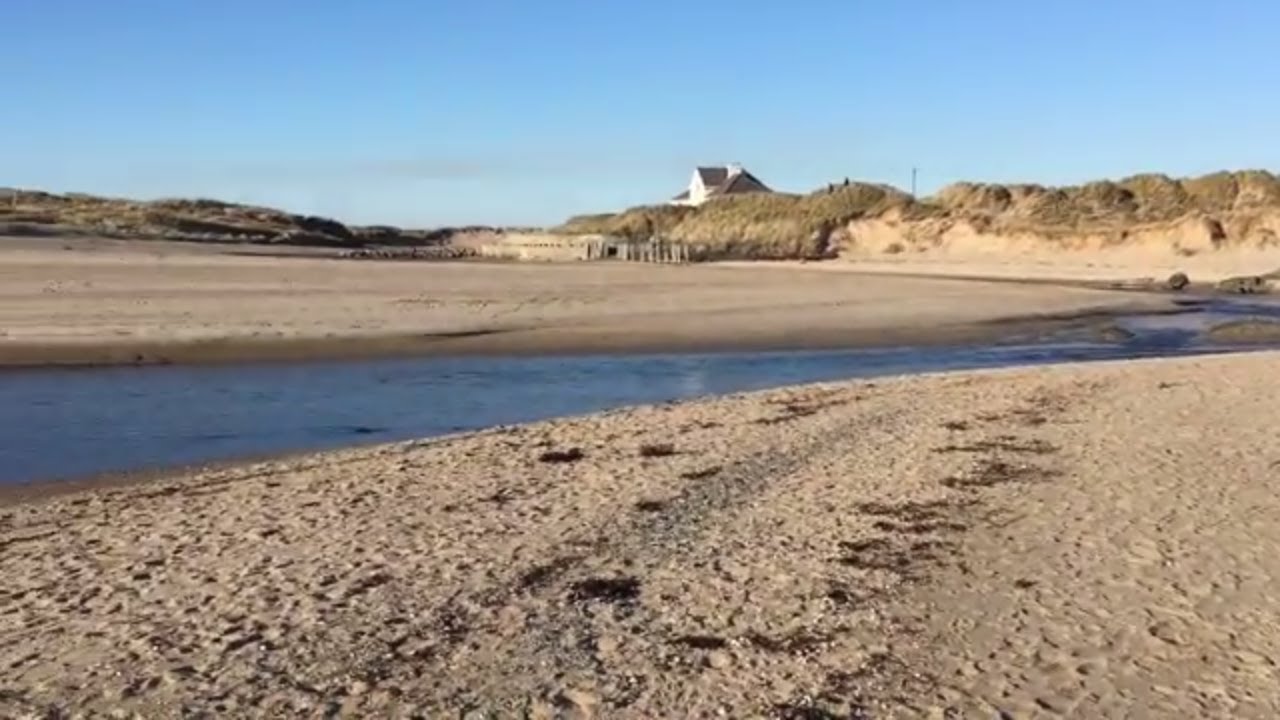 Traeth Crigyll Beach at Rhosneigr on Anglesey February 2018
