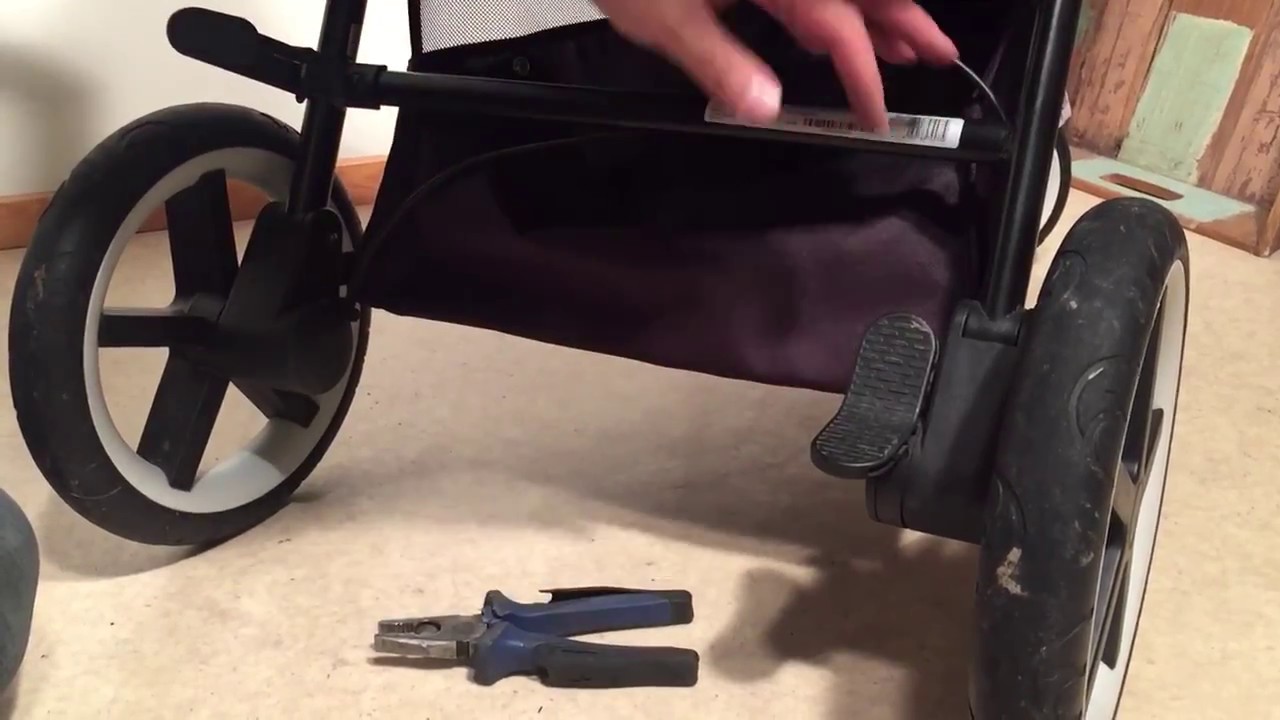 Fixing Stuck Brakes on a Cybex Eternis