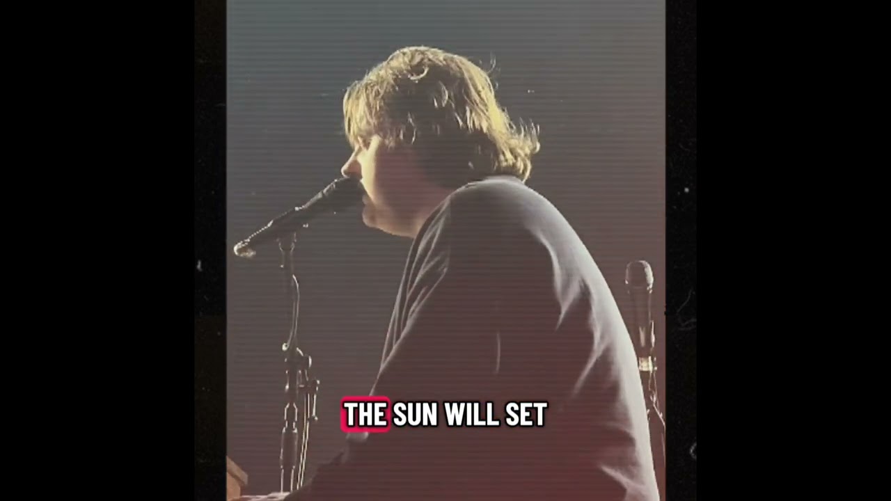 Day That I Die - Lewis Capaldi Full Unreleased Song With Lyrics! Utilita Arena Sheffield 07/09/25