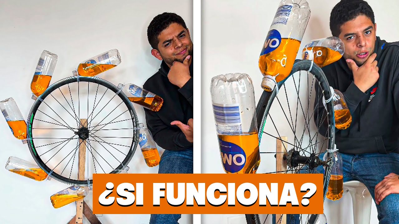 La maquina de movimiento perpetuo de botellas: ¿Funciona?🤔 Aquí te cuento la verdad.